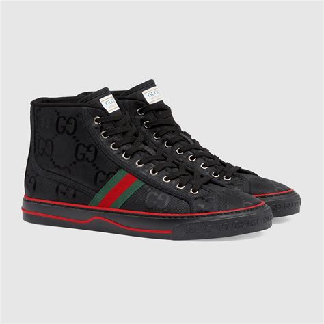 gucci boys tops|black Gucci high top men's.